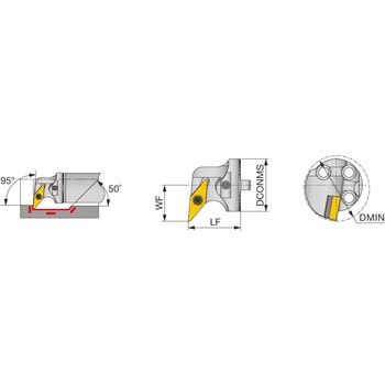 交換式ボーリングヘッド S-SVLCR/L-H タンガロイ