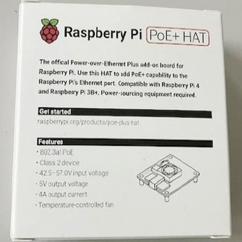 PCB RASPBERRY PI POE+ HAT (ROHS) Raspberry Pi
