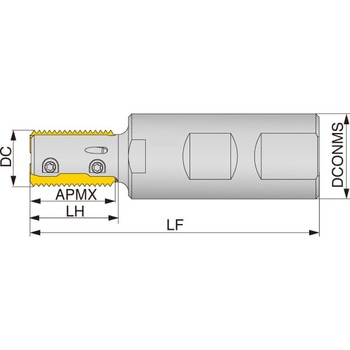 刃先交換式ねじ切りカッタ ETTL タンガロイ