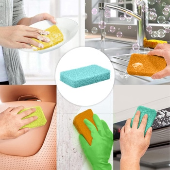 シリコンコーティングスポンジ3個セット トレードワン