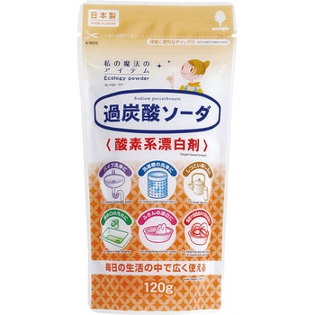 過炭酸ソーダ120g 紀陽除虫菊