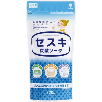 セスキ炭酸ソーダ220g 紀陽除虫菊