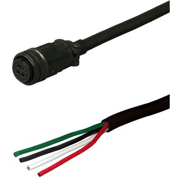三菱電機J5対応電源ケーブル<中継><アンプ側に接続><固定> ダイヤトレンド