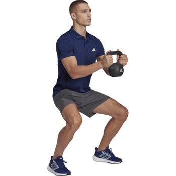 アディダス トレーニング ポロシャツ 半袖 ワーク adidas ジャージ アディダス