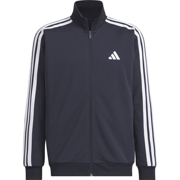アディダス スリーストライプス ダブルニット フルジップ トラックジャケット 吸汗 速乾 ドライ トレーニング adidas ジャージ スウェット アディダス