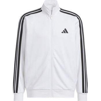アディダス スリーストライプス ダブルニット フルジップ トラックジャケット 吸汗 速乾 ドライ トレーニング adidas ジャージ スウェット アディダス