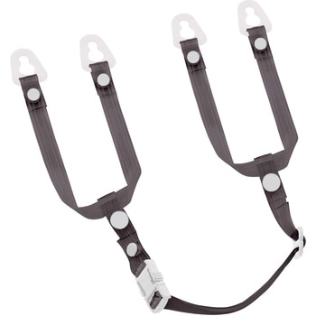 ヘルメット用あご耳紐セット ビニール タジマツール(TJMデザイン)