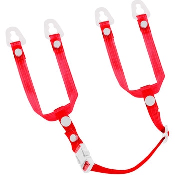 ヘルメット用あご耳紐セット ビニール タジマツール(TJMデザイン)