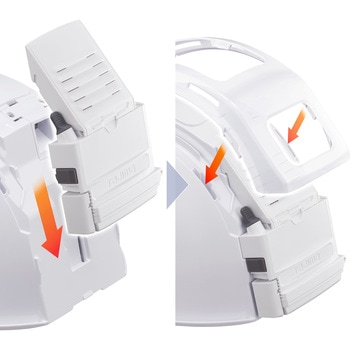 ヘルメット セフメット用バッテリーボックス 3730用 タジマツール(TJMデザイン)