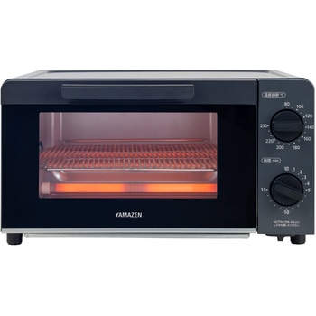 オーブントースター 4枚焼き ワイド 1400W 18段階温度調節 YAMAZEN(山善)