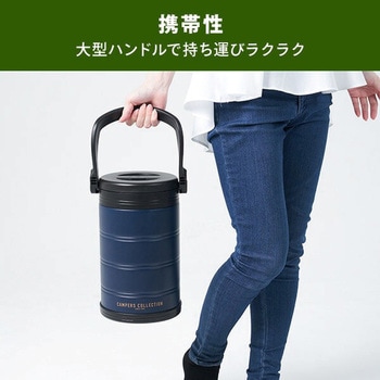 水冷服 ダイレクトクール専用 真空 アイスコンテナ 5L YAMAZEN(山善)