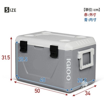 クーラーボックス ネスティングクーラー 27L イグルー