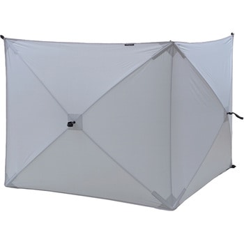 傘みたいに広げるだけ アタッチメントタープ YAMAZEN(山善)