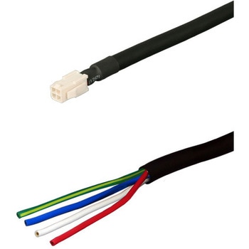 三菱電機J5対応電源ケーブル<中継><アンプ側に接続><可動> ダイヤトレンド