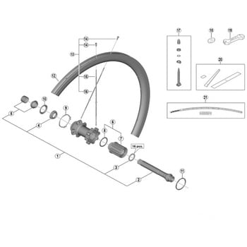 Wh R9170 C40 Tl F12 バルブユニット Shimano シマノ シマノ 品番先頭文字 Y0 通販モノタロウ Y0an