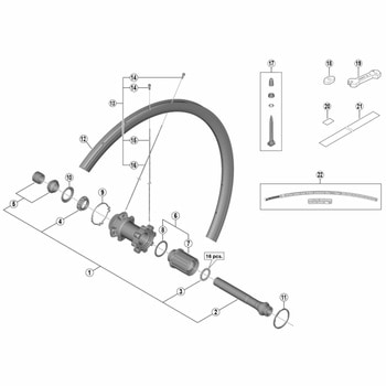 WH-R9170C60TUR12 軸組ユニット SHIMANO(シマノ)