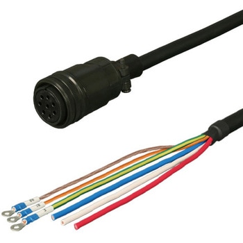三菱電機J5対応電磁ブレーキ付き電源ケーブル<中継><アンプ側に接続><可動> ダイヤトレンド