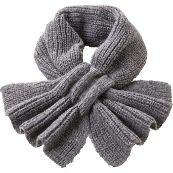 通すだけ華やかニットマフラー コジット