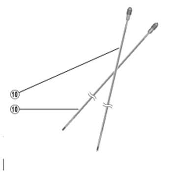 Y0DZ98020 WH-RS500-TLF スポーク 284mm 1個 SHIMANO(シマノ