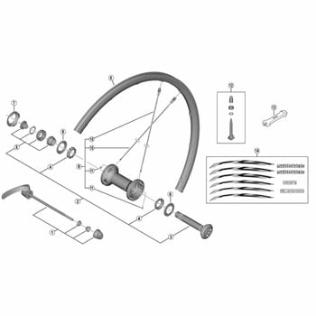 SHIMANO 「シマノ」 WH-RS500 シマノ11速 リアホイール / 宇都宮