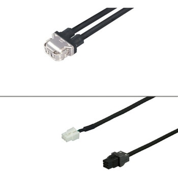 三菱電機J5対応電磁ブレーキ付き電源+エンコーダ<中継><負荷側><固定><2ケーブルタイプ><MR-AEPB2J10CBL03M-A1-L相当品> ダイヤトレンド