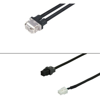 三菱電機J5対応電磁ブレーキ付き電源+エンコーダ<中継><反負荷側><固定><2ケーブルタイプ><MR-AEPB2J10CBL03M-A2-L相当品> ダイヤトレンド