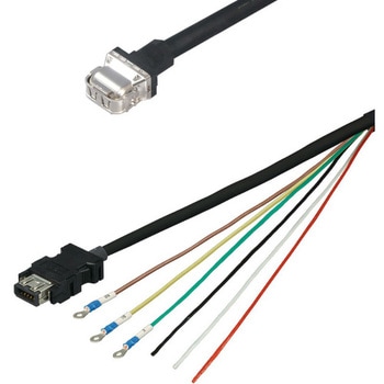 三菱電機J5対応電磁ブレーキ付き電源+エンコーダ<直結><負荷側><可動><1ケーブルタイプ><MR-AEPB1CBL**M-A1-H相当品> ダイヤトレンド
