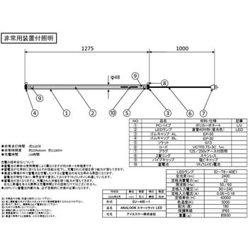 スマートライトLED(100V・非常時用) AKALOOK