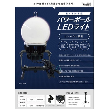 パワーボールLEDライト AKALOOK