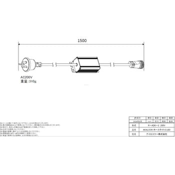 NEWホースライト2 LED用電源・整流器 AKALOOK