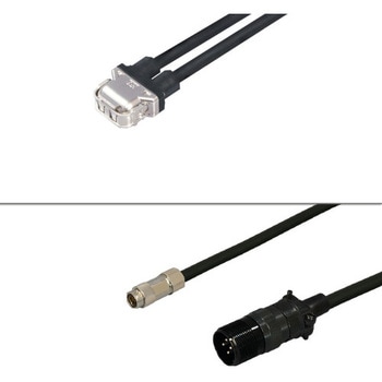 三菱電機J5対応電源+エンコーダ<中継><反負荷側><固定><2ケーブルタイプ><MR-AEP2J20CBL03M-A2-L相当品> ダイヤトレンド