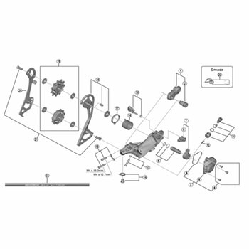 RD-R8000 アウターアジャストボルトユニット SHIMANO(シマノ)