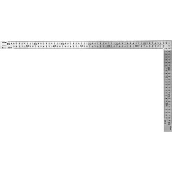 曲尺中金 ステン 60×30cm 表裏同目 8段目盛 シンワ測定 【通販モノタロウ】