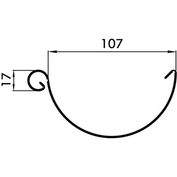 スチール製雨樋 軒とい スウェーデン製 シマブン
