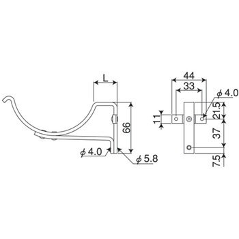 Sタイプ 幕打 勾配なし オーティス