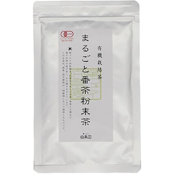 まるごと番茶粉末 緑茶 粉末 40g×26袋 葉っピイ向島園