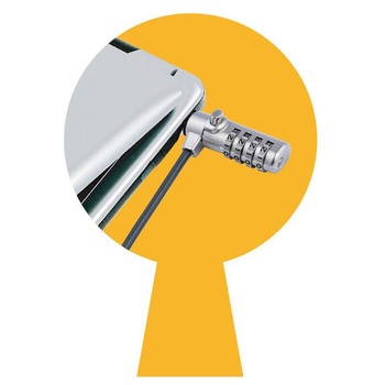 セキュリティロック/軽量/ダイヤル/ NANO ナカバヤシ