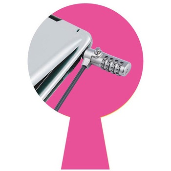 セキュリティロック/軽量/ダイヤル/ Noble ナカバヤシ