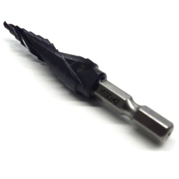 BTK-12.5 六角軸スパイラルステップドリル ブラック竹ちゃん帝王