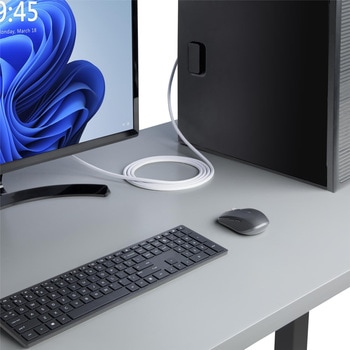 DisplayPort 1.2 ケーブル/3m/4K60Hz/VESA認証品/21.6Gbps/HBR2/抜け防止機構付き/DPオス - DPオス/ホワイト/ディスプレイポート/モニターケーブル StarTech.com