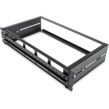 サーバーラック用DINレールキット/2U/19インチラック対応/耐荷重12.5kg/奥行き調整可能/トップハット ミニチュアトップハット Gレール付属/ラックアクセサリー StarTech.com