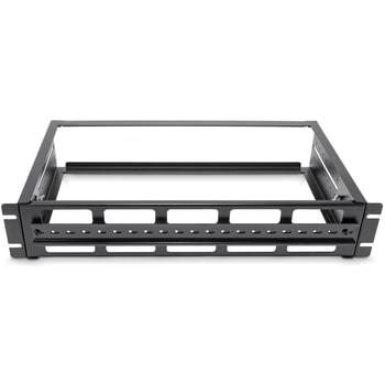 サーバーラック用DINレールキット/2U/19インチラック対応/耐荷重12.5kg/奥行き調整可能/トップハット ミニチュアトップハット Gレール付属/ラックアクセサリー StarTech.com