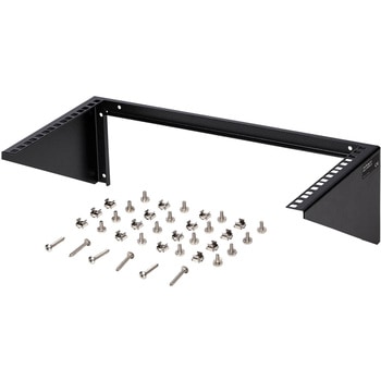 ラックマウントブラケット/5U/19インチ/垂直型ウォールマウント金具/耐荷重68kg/ケージナット付属/データ、AV、ネットワーク機器用壁掛けラック StarTech.com