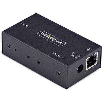 シリアル変換デバイスサーバー/1ポート/RS-232C - イーサネット接続/メタル筐体/壁面 DINレールマウント/DB9 ネットワーク変換アダプター StarTech.com