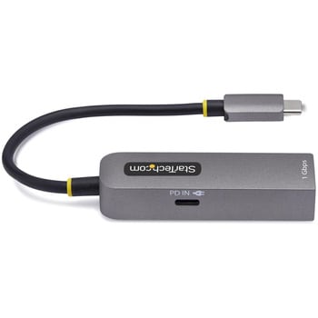 USB有線LANアダプター/USB-C接続/10/100/1000Mbps/100W PDパススルー/Thunderbolt互換/Windows & Mac/ネットワークアダプター StarTech.com