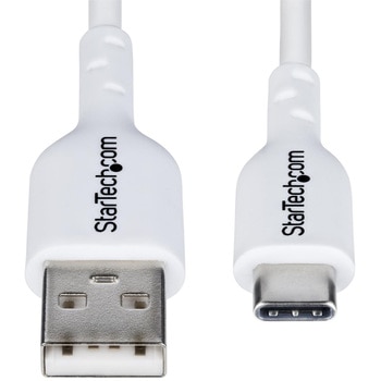 USBケーブル/USB 2.0 Type-A - Type-C/1m/3A 15W/オス オス/ホワイト/充電 & データ転送 同期/USB充電器 モバイルバッテリー対応 StarTech.com