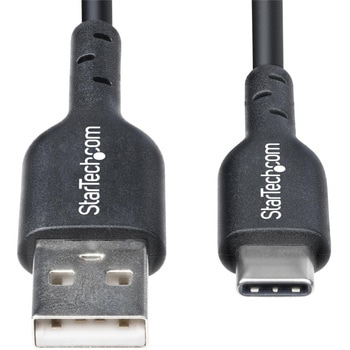 USBケーブル/USB 2.0 Type-A - Type-C/1m/3A 15W/オス オス/ブラック/充電 & データ転送 同期/USB充電器 モバイルバッテリー対応 StarTech.com