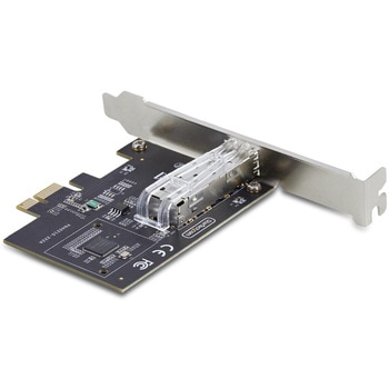 ネットワークアダプターカード/1ポート 1G SFP(全二重)/PCIe 2.1 x1/Intel I210-IS/LAN 拡張増設 インターフェース NIC StarTech.com