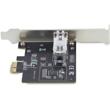 ネットワークアダプターカード/1ポート 1G SFP(全二重)/PCIe 2.1 x1/Intel I210-IS/LAN 拡張増設 インターフェース NIC StarTech.com