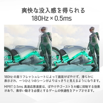 EVNIA 180Hz対応ゲーミング液晶ディスプレイ (23.8型/1920×1080/HDMI、DP/ホワイト/スピーカーあり/5年間フル保証) Philips